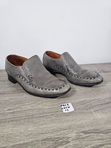 Vintage loake bros loafer - loafer, grey