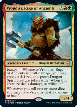 Forgotten realms commander - forgotten,