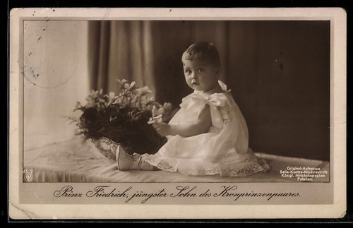 Postcard prince friedrich - postcard,