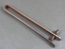 Vintage saddlers adjustable screw race leather working tool by T Dixon