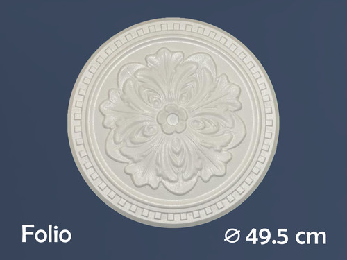Ceiling rose polystyrene easy - ceiling,