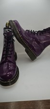 Dr. Martens Purple Patent