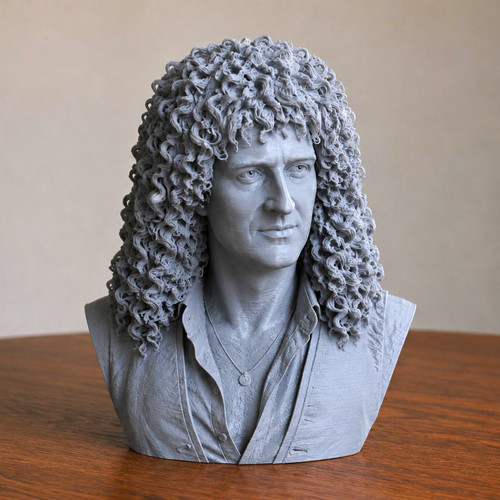 Brian may queen bust - may, statue