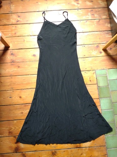Antique 1930s black bias - , cut