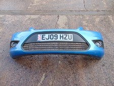 Ford Focus Front bumper MK2 facelift 08-11 Blue Q8 Fog lights lower grill
