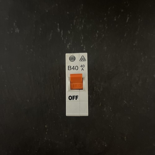 Wylex 40a type - b, push/plug-in