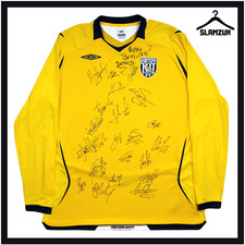 West Bromwich Albion Signed Football Shirt XXL 2XL Away Jersey WBA 2008 2009 M83