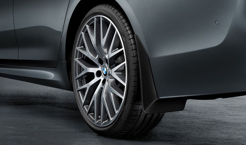 Bmw genuine rear mud flaps - rear, set