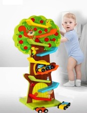 Toddler Toys Wooden Ramp Racer