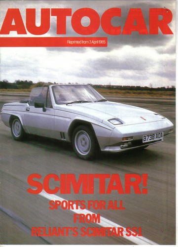 Reliant scimitar ss1 period - reliant,