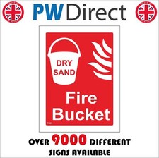 FI091 DRY SAND FIRE BUCKET