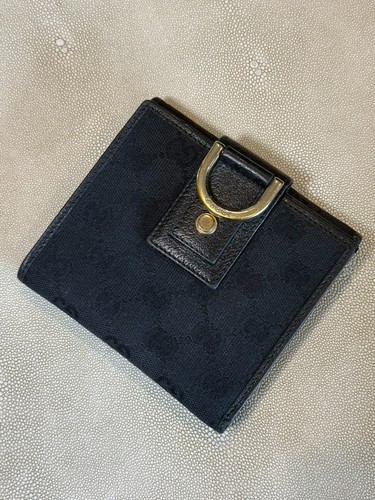 Black gucci canvas leather - black, canvas/leather