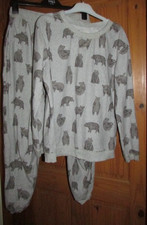 Next grey bear print soft