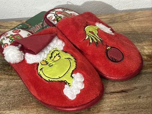 The grinch ladies slippers - the,