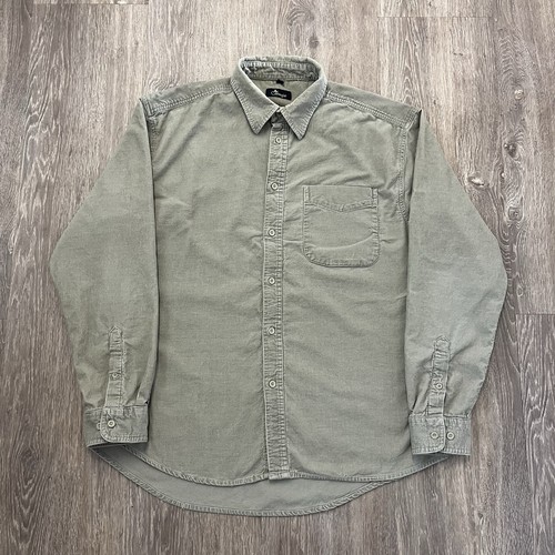 Camargue corduroy shirt grey - corduroy,