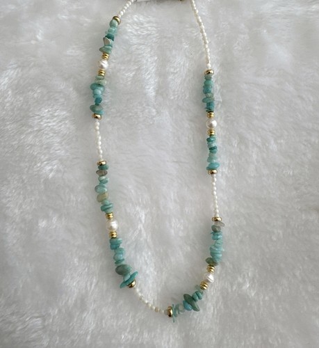 Baroque pearl necklace - pearl,
