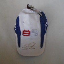 Jorge Lorenzo 99 MotoGP Superbike signed cap autograped Free UK P+P