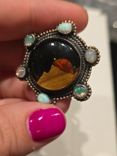 Sterling silver 925 moon and - silver,
