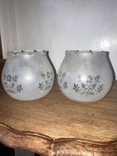 Vintage Frosted Acid Etched