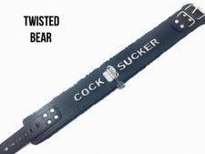 Bondage Kit Collar Cuff Mens Restraint Gimp Bdsm Fetish Hotwife Slut Sissy Slave