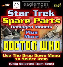 Eaglemoss Star Trek / Doctor Who Spare Parts & Damaged Models (Select Item) Used