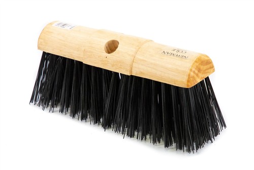 Broom head stiff synthetic - broom,