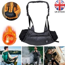 Electric Heated Hand Warmer Muff Camping Cold Weather Thermal Glove Waist Bag