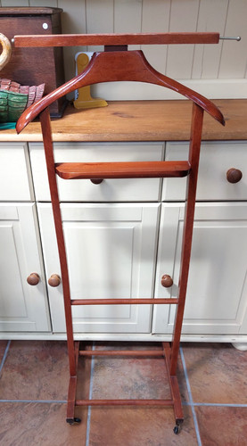 Vintage wooden valet - valet, stand