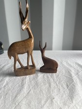 Vintage Wooden Antelope