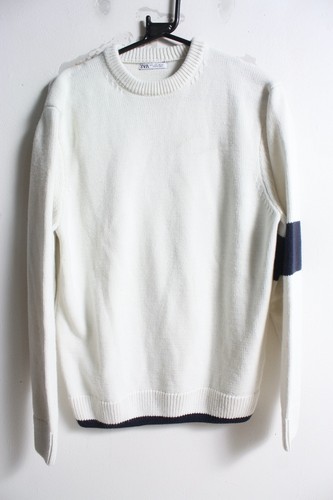 Zara mens two tone jumper - two,