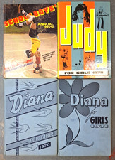 Vintage Teen Girls Boys Book Annuals From the 1970s Diana Judy Schoolboys J6121