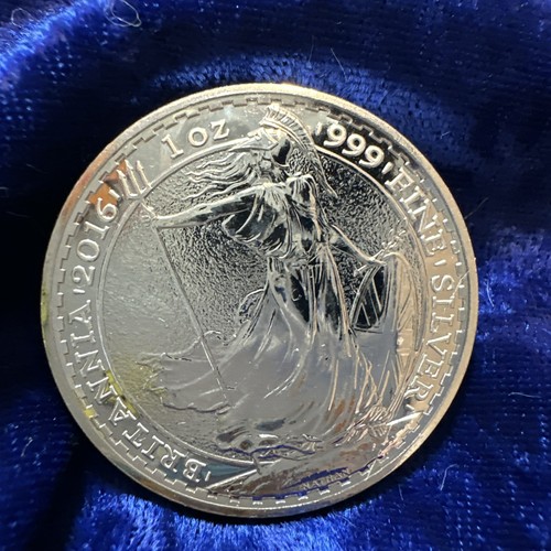 Ounce silver britannia 2016 - silver,