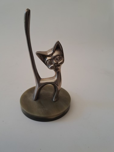 Vintage seba silver plated - silver, cat