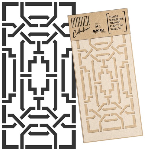 Reusable stencil border - stencil,