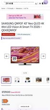 Samsung QE43QN90F 43 Inch