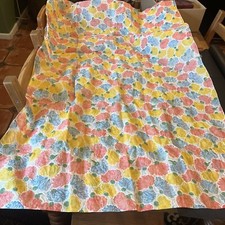 1950’s Vintage Floral Textured Dress Fabric 290x 90cm Unused Mid Century 