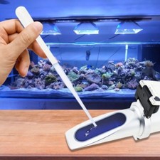 Aquarium Salinity Refractometer Salt Water Tester Hydrometer 0-100 Ppt with ATC