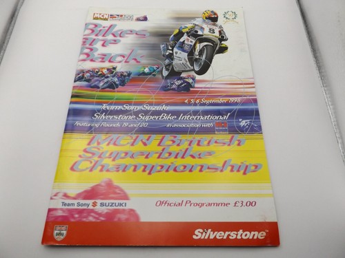 1998 silverstone programme - 1998,