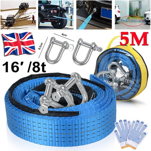 Heavy duty car tow rope - heavy,