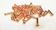 1/8" X 1/2" Copper Rivets