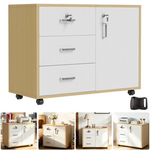 Drawer mobile file cabinet - 3,