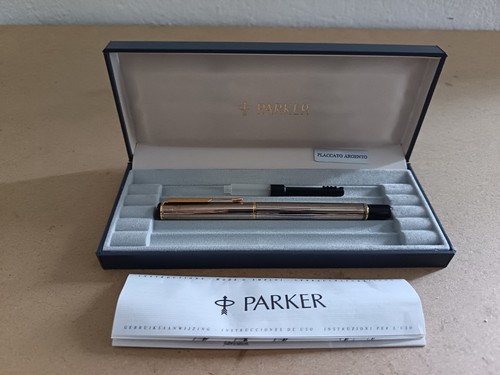 Parker 188 silver plated - silver,