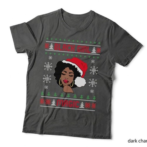 Afro santa claus - santa, girl