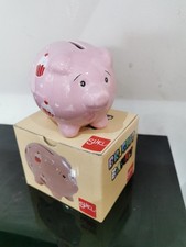 Pink Small Ceramic Piggy Bank