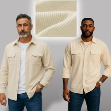 Shirt Corduroy Cord Mens