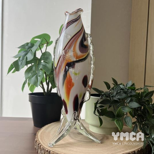 Vintage murano glass fish - vintage,