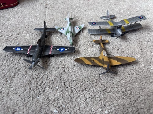 Vintage die cast aircraft - vintage, die‑cast