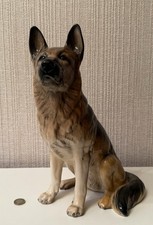 Beswick FIRESIDE Alsatian RARE
