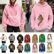 Sherpa Hoodie with Pet Pocket