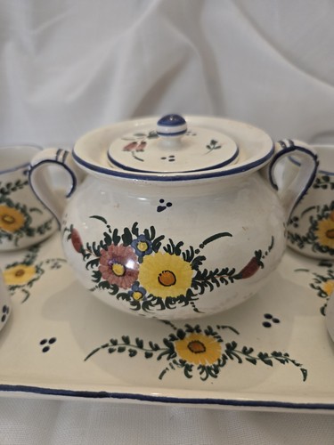 Vtg italian hand painted - vtg,